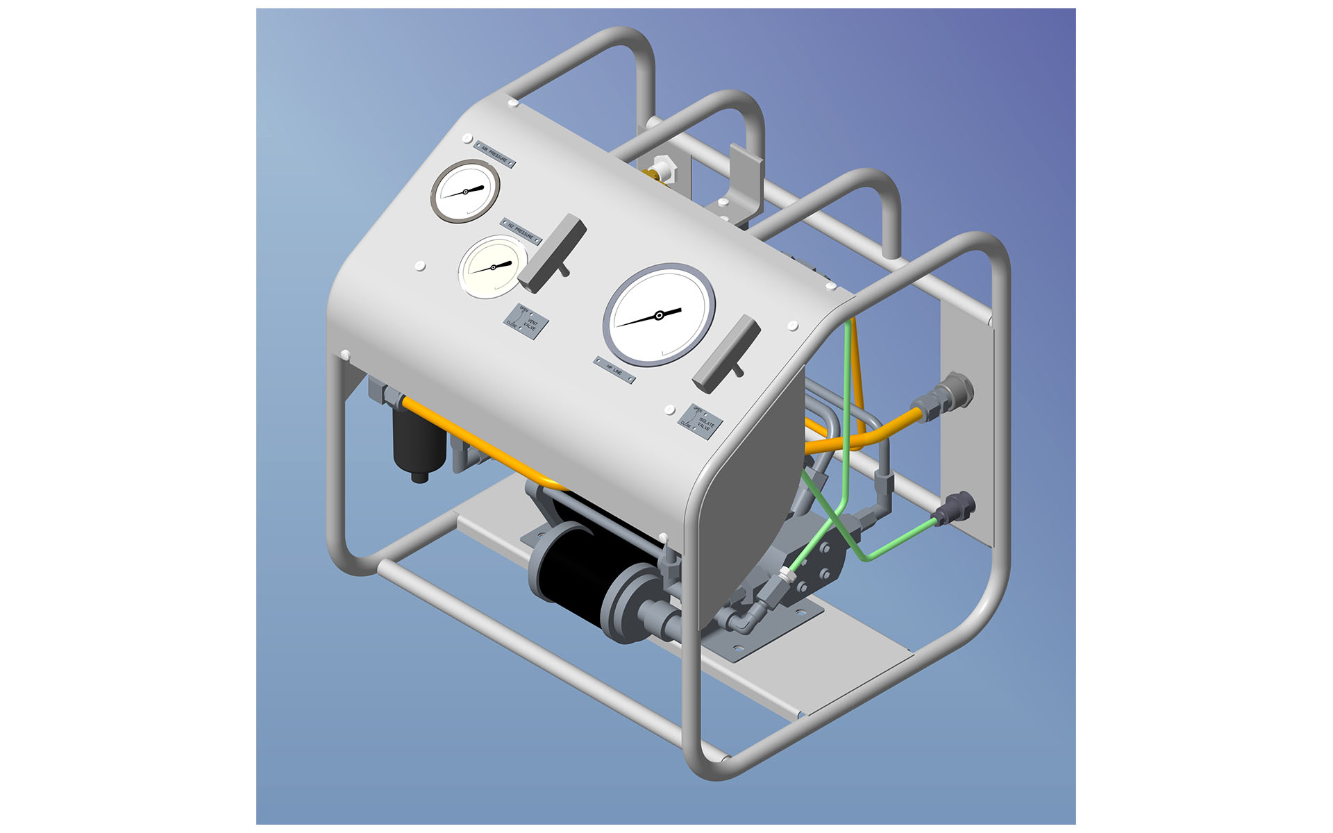 Sistema di pompaggio per gas - Gas booster system